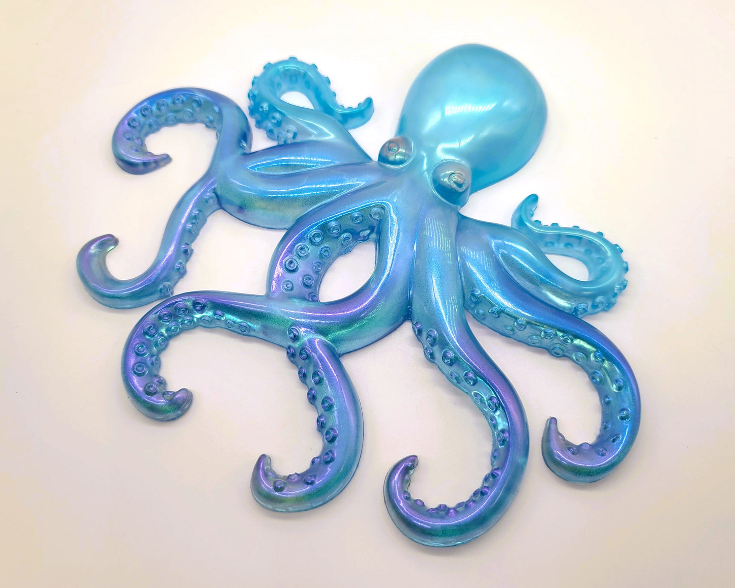 Large Resin Octopus Wall Art - Eco-Friendly