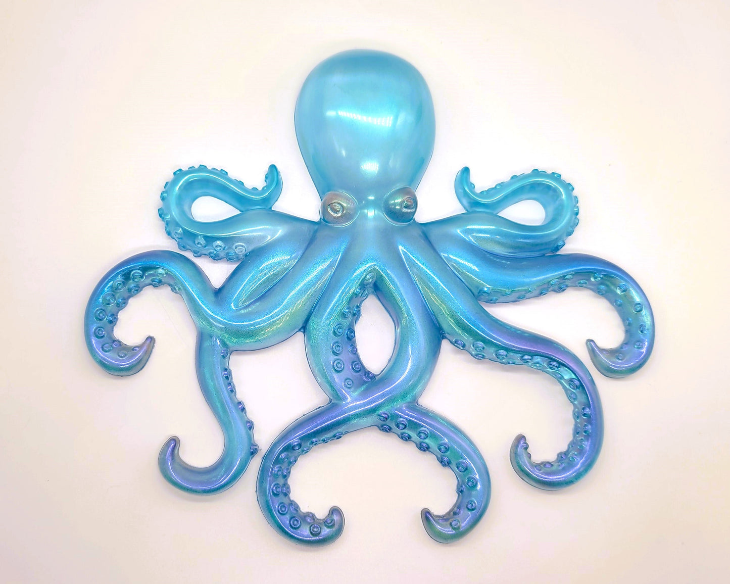 Large Resin Octopus Wall Art - Eco-Friendly