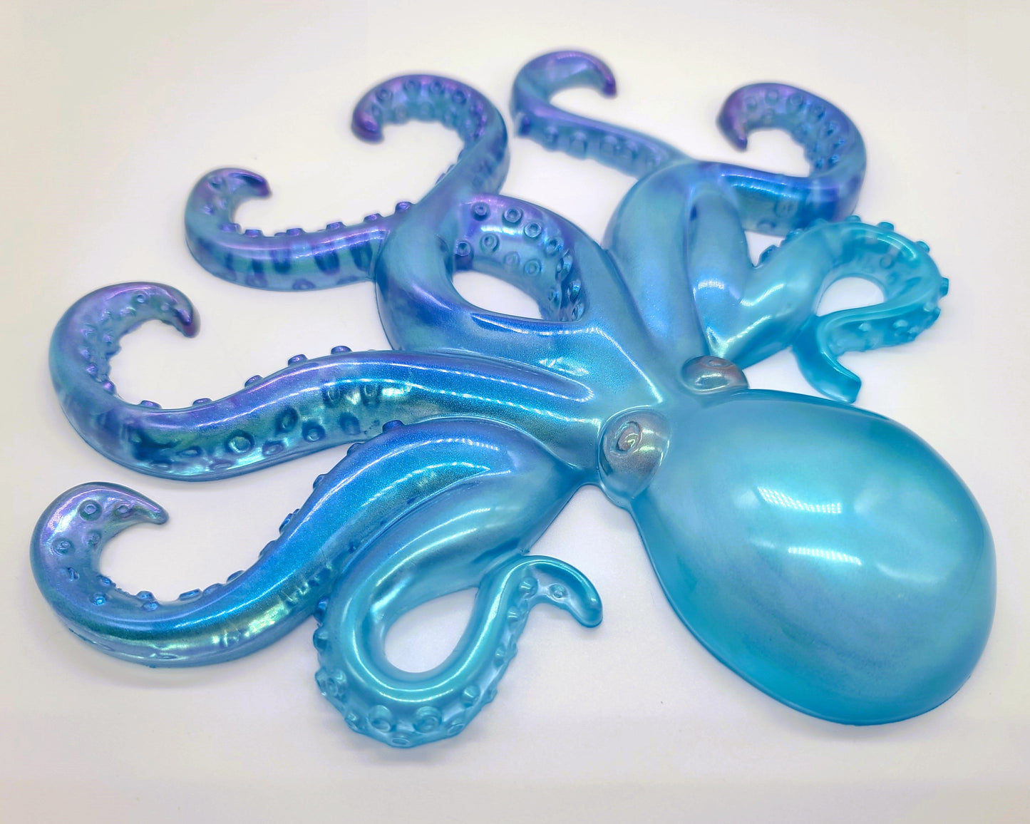 Large Resin Octopus Wall Art - Eco-Friendly