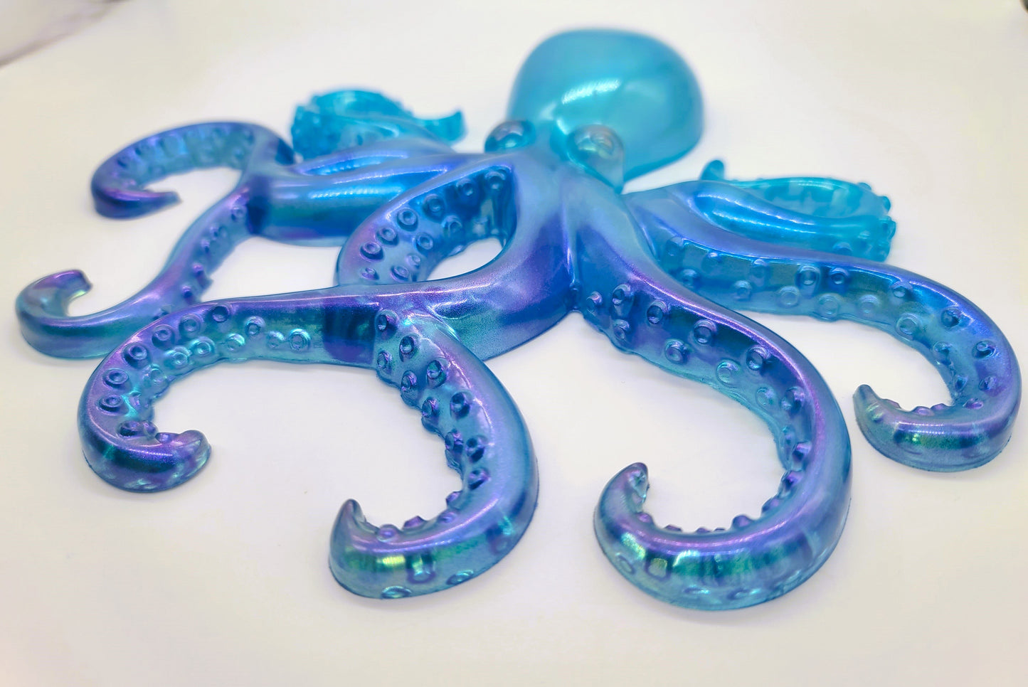 Large Resin Octopus Wall Art - Eco-Friendly