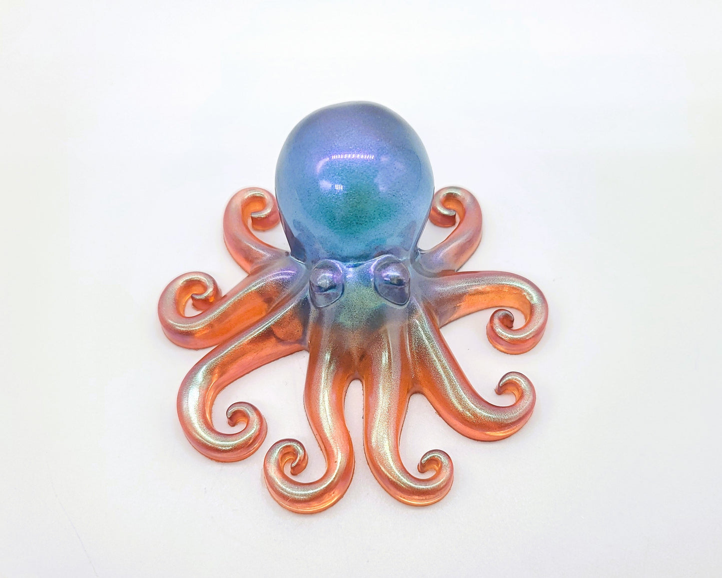 4" Resin Octopus Art Figurine - Eco-Friendly