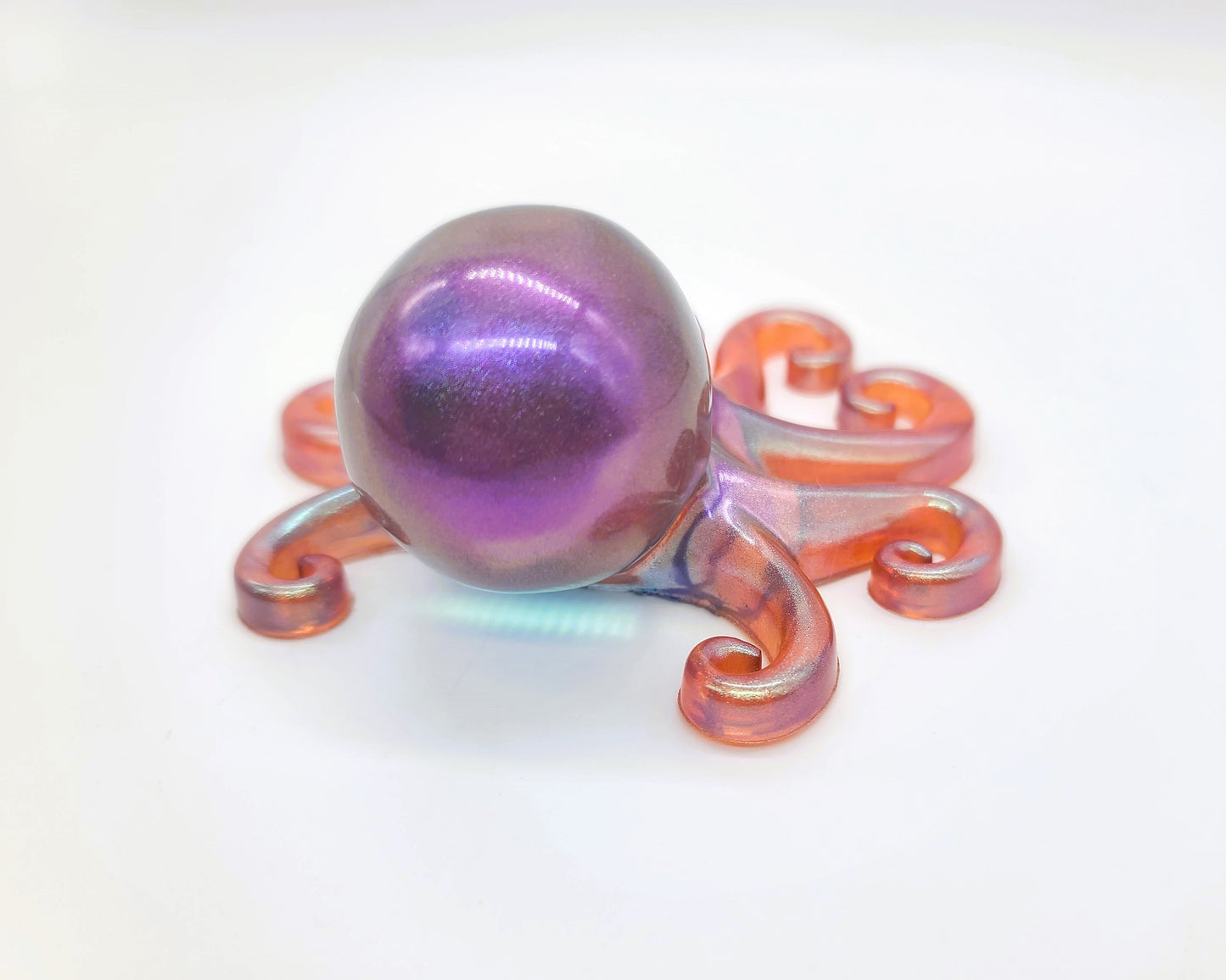 4" Resin Octopus Art Figurine - Eco-Friendly