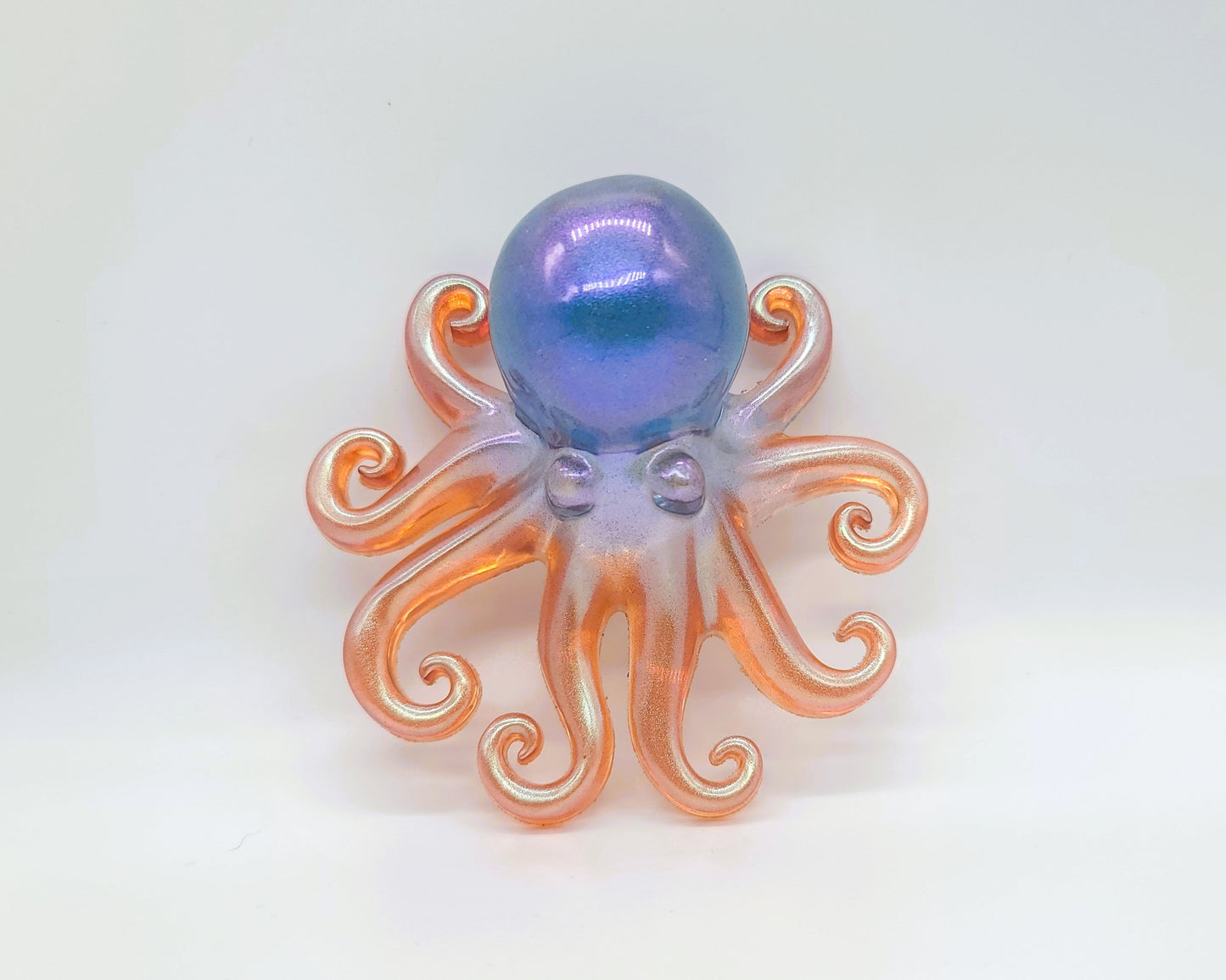 4" Resin Octopus Art Figurine - Eco-Friendly