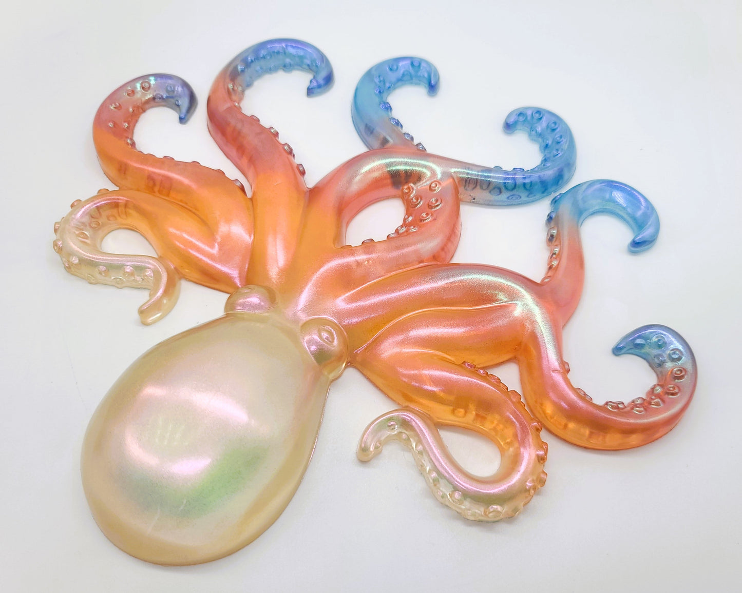 Large Resin Octopus Wall Art - Eco-Friendly