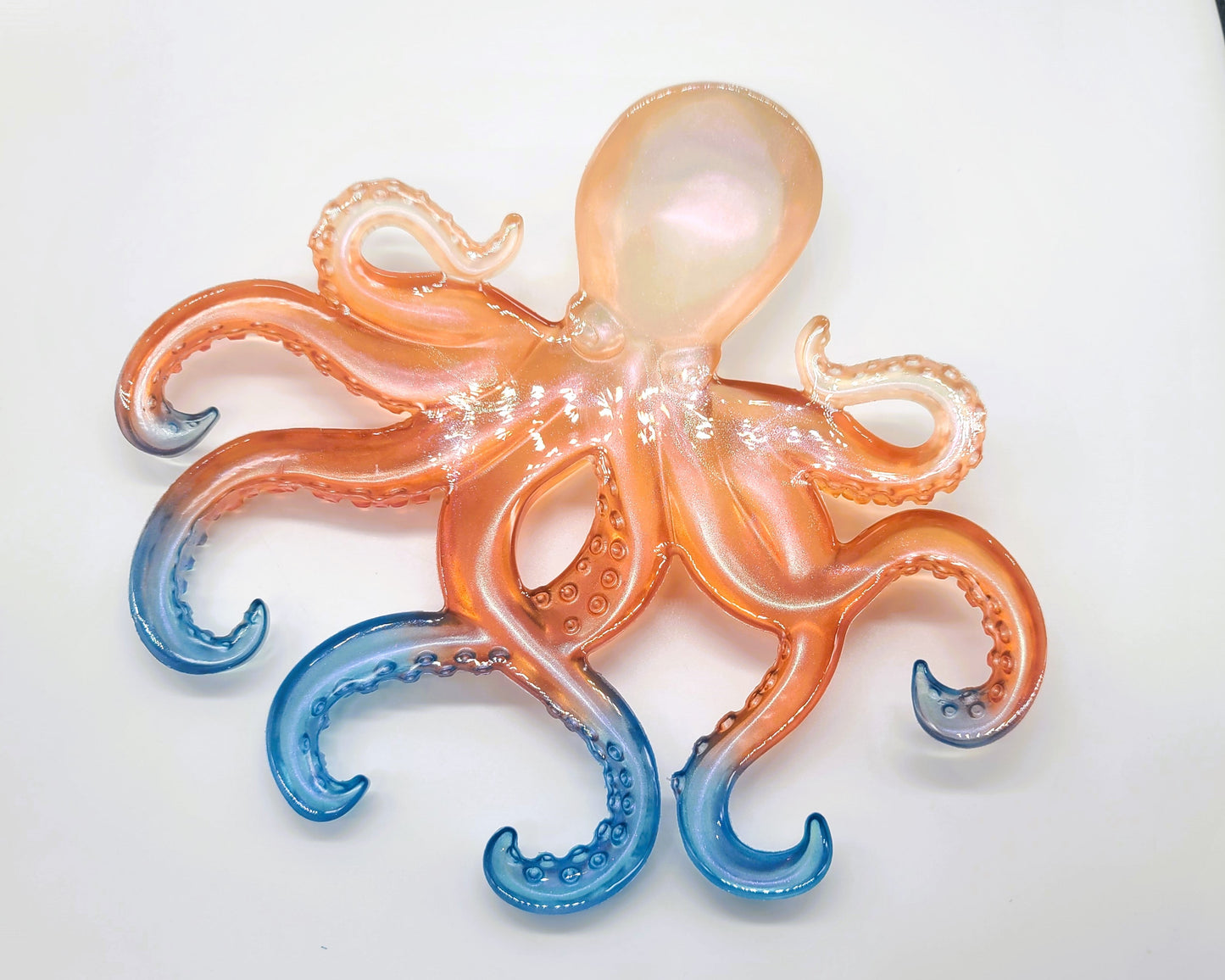 Large Resin Octopus Wall Art - Eco-Friendly