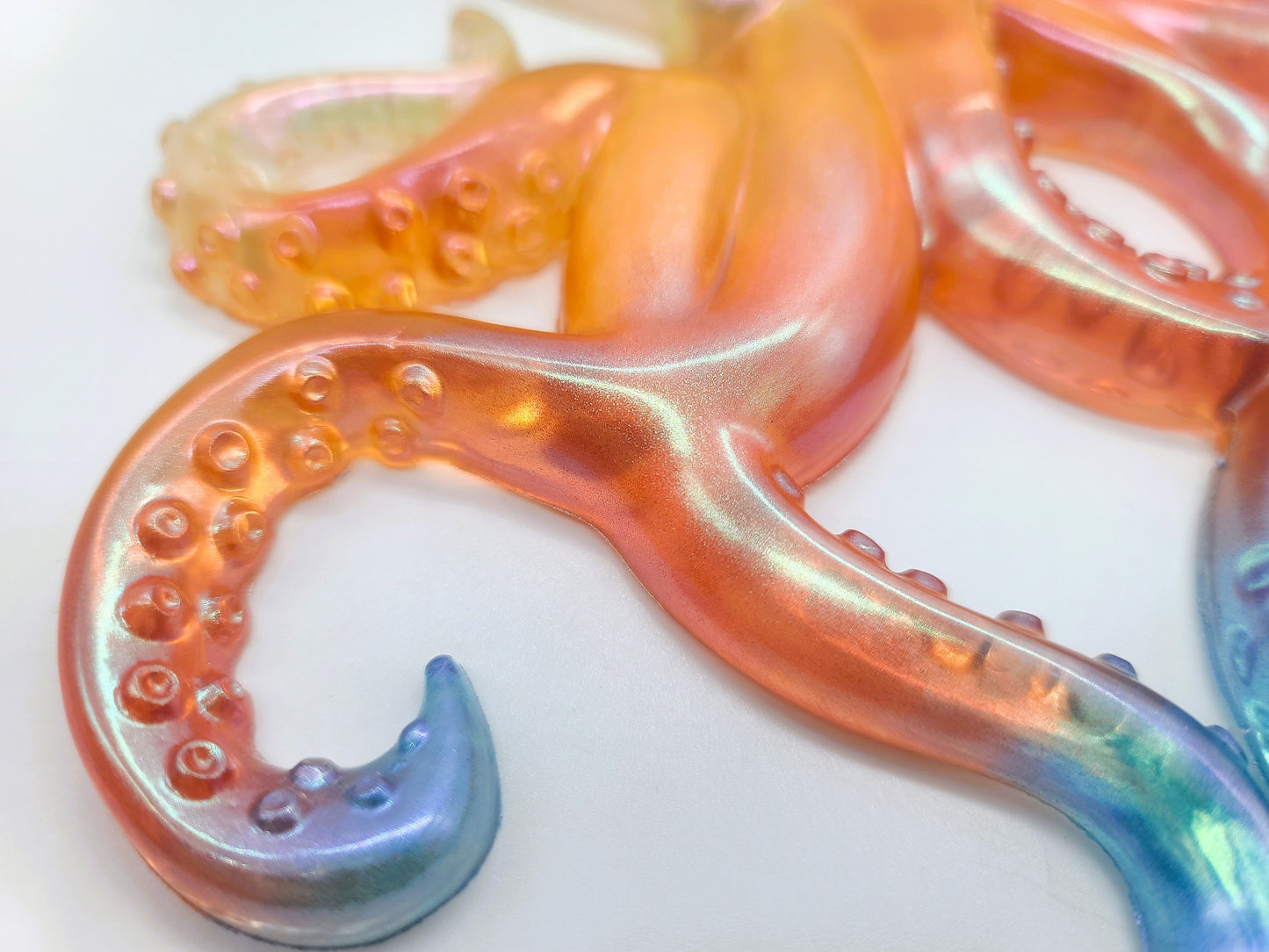 Large Resin Octopus Wall Art - Eco-Friendly