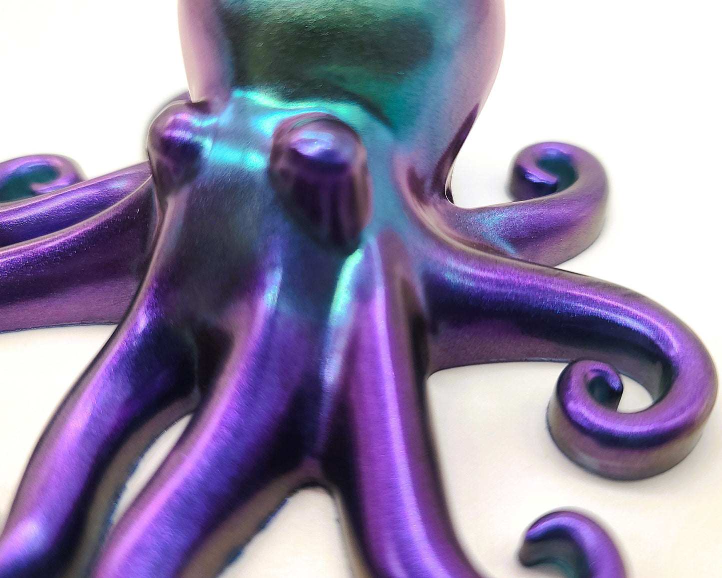 4" Resin Octopus Art Figurine - Eco-Friendly