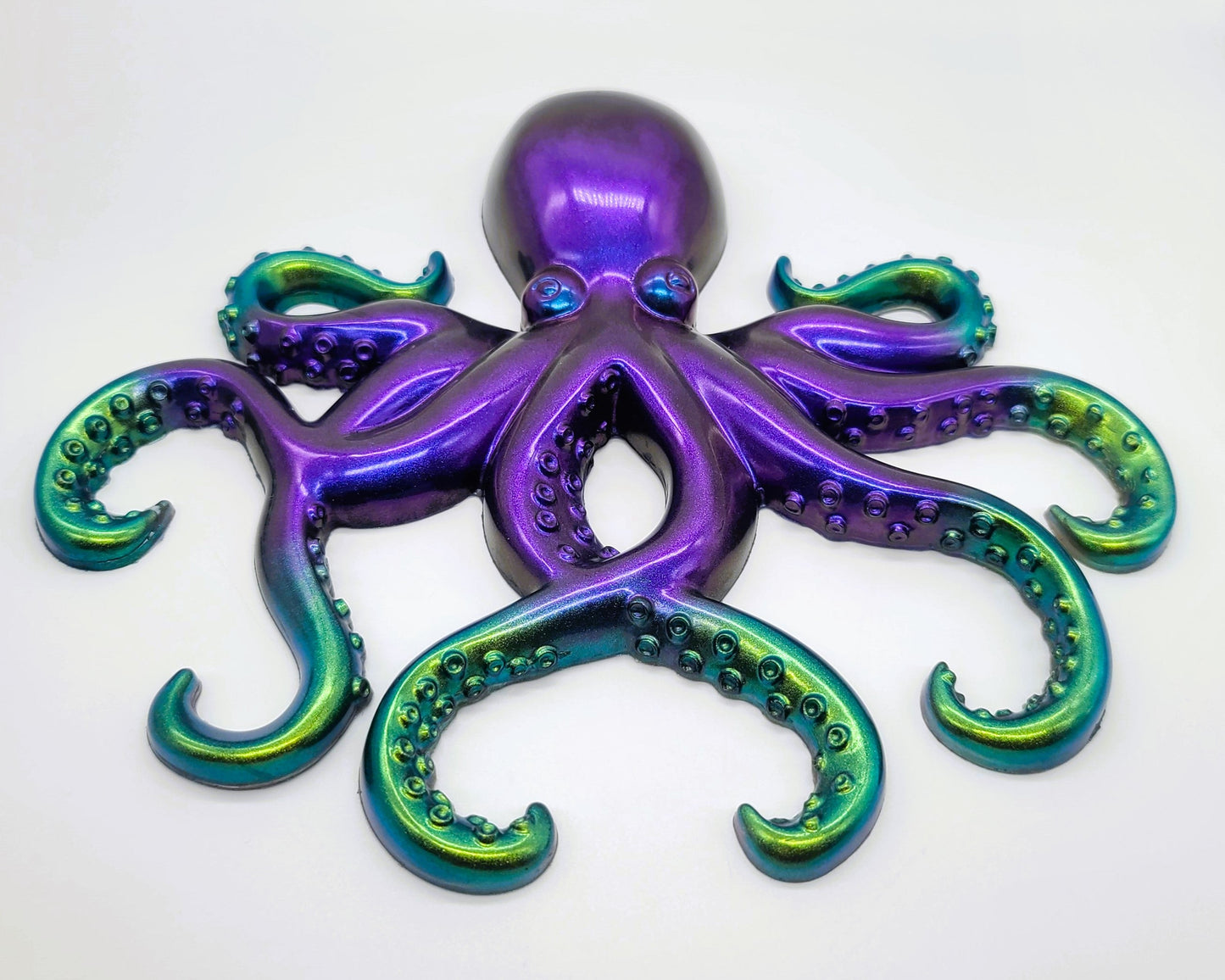 Large Resin Octopus Wall Art - Eco-Friendly