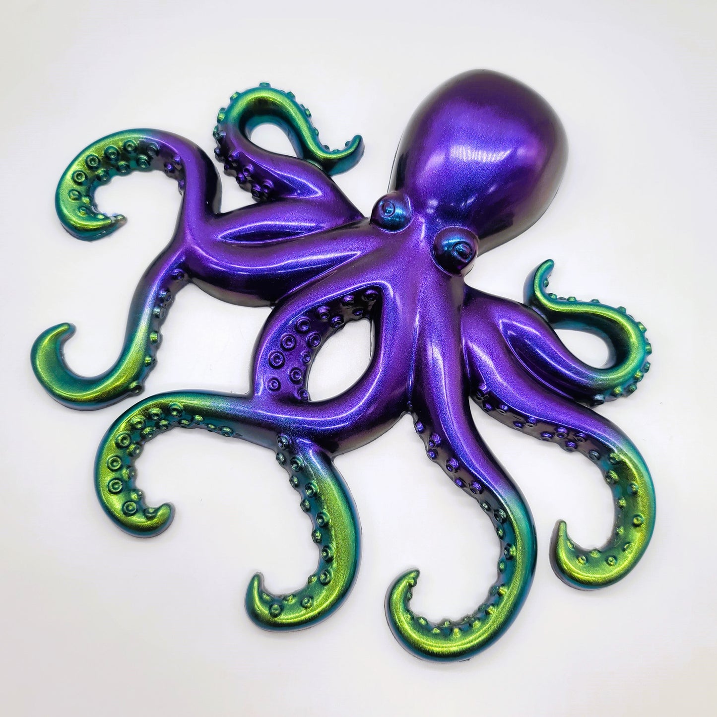 Large Resin Octopus Wall Art - Eco-Friendly