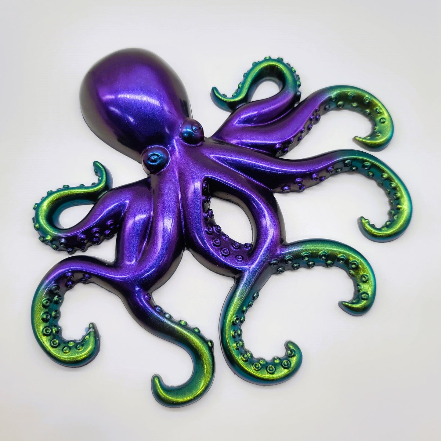 Large Resin Octopus Wall Art - Eco-Friendly