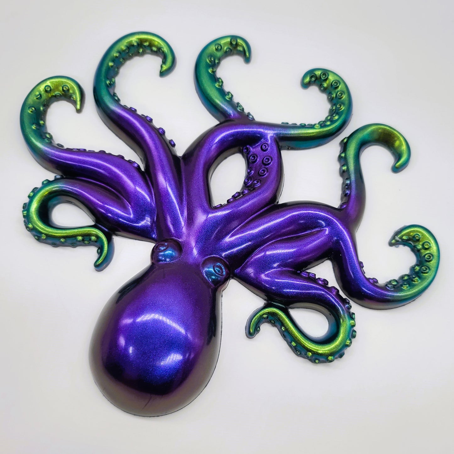 Large Resin Octopus Wall Art - Eco-Friendly