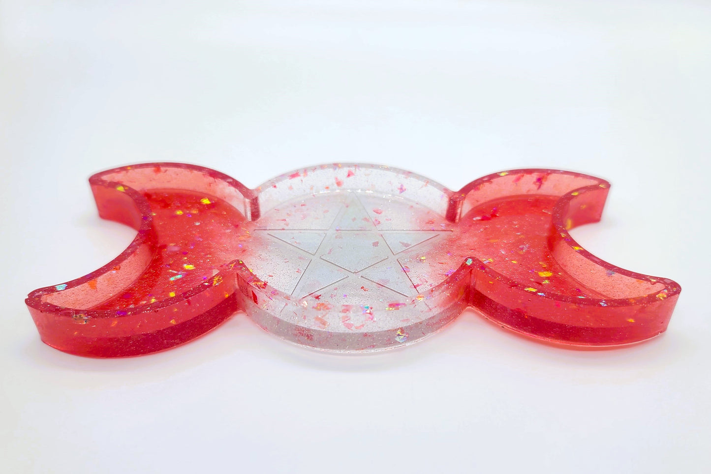 Triple Goddess Candle / Incense Holder - Made w/ Eco-Friendly Resin