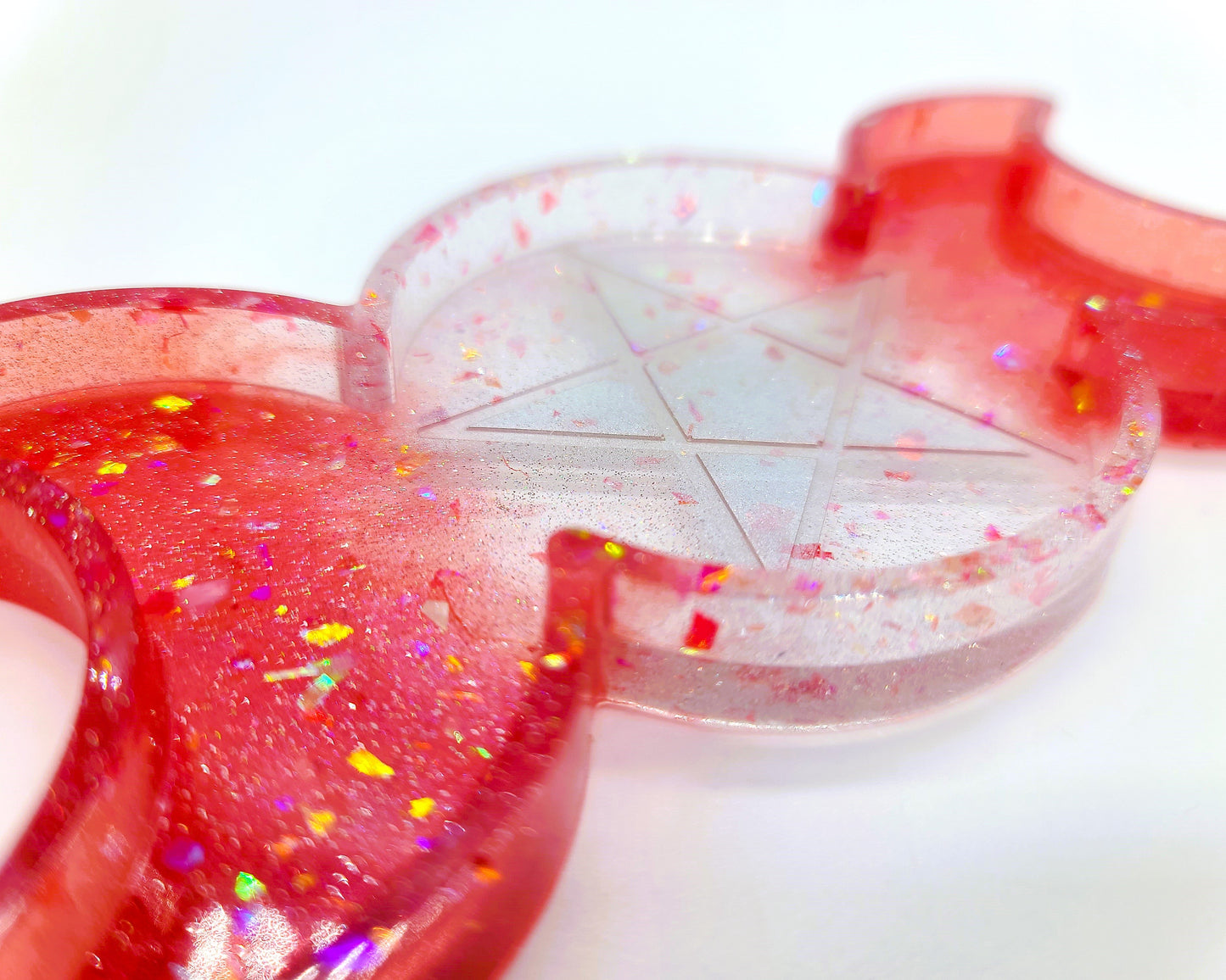 Triple Goddess Candle / Incense Holder - Made w/ Eco-Friendly Resin