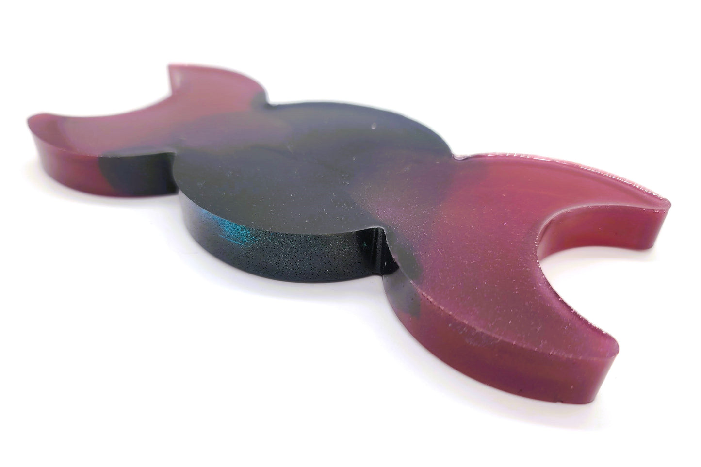 Triple Goddess Candle / Incense Holder - Made w/ Eco-Friendly Resin