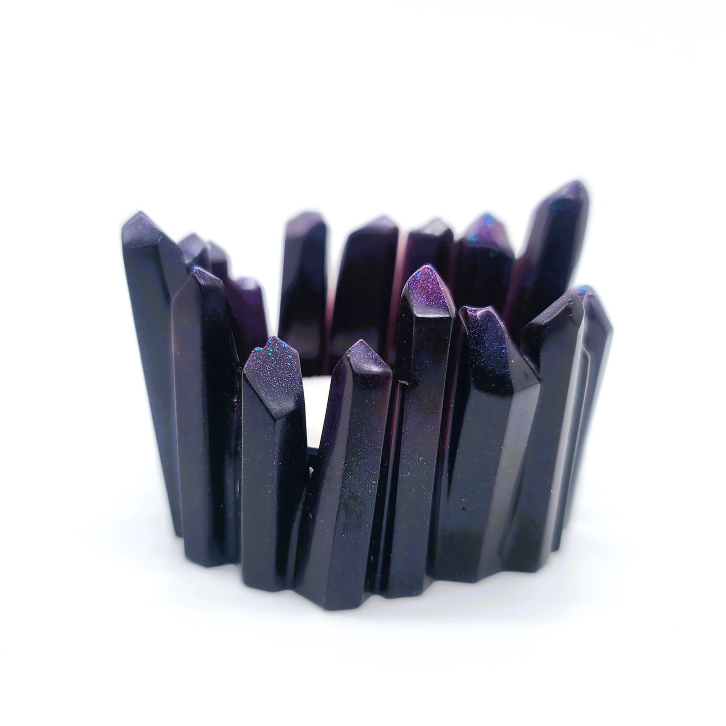 Crystal / Quartz Tealight Candle Holder - Eco-Friendly Resin