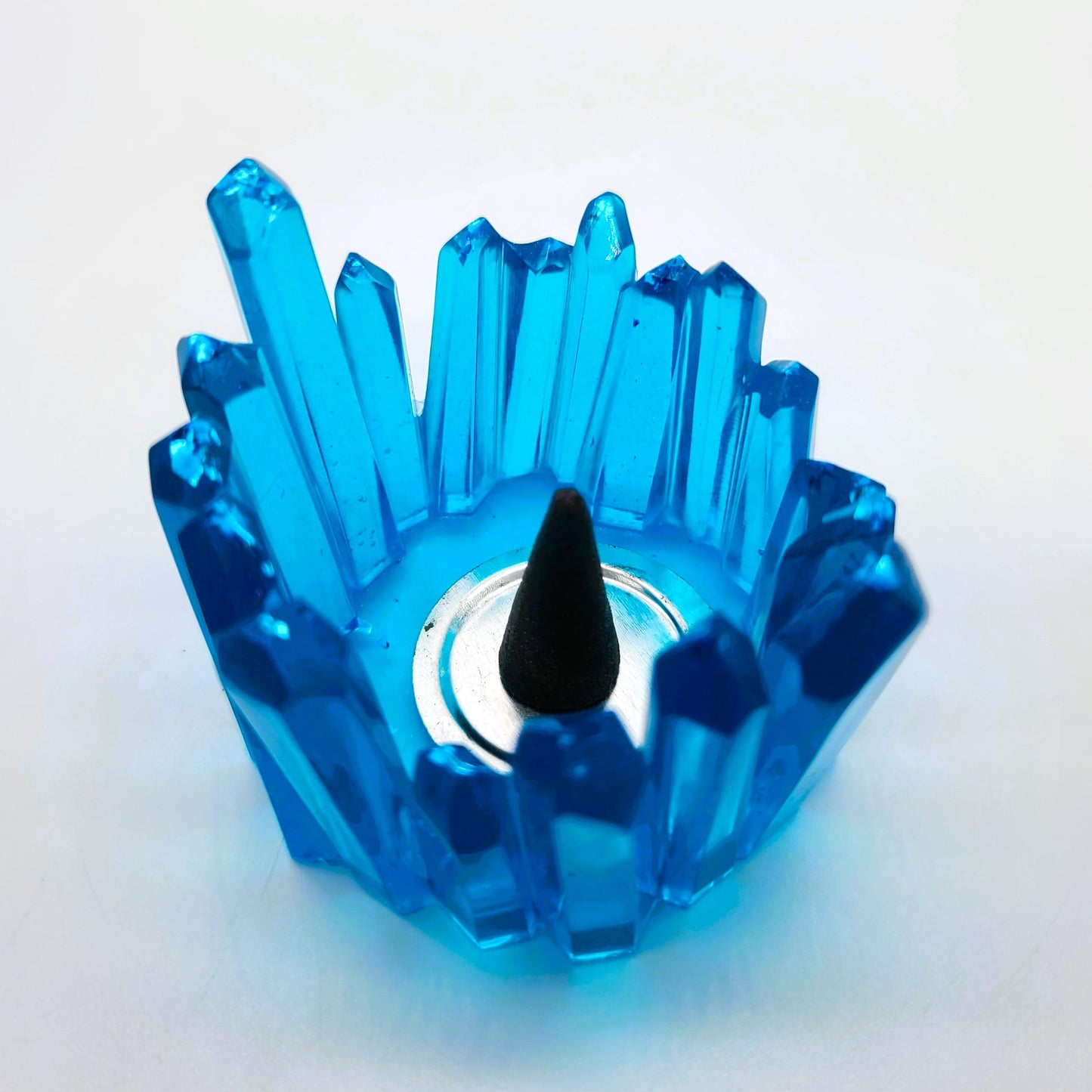 Crystal / Quartz Tealight Candle Holder - Eco-Friendly Resin