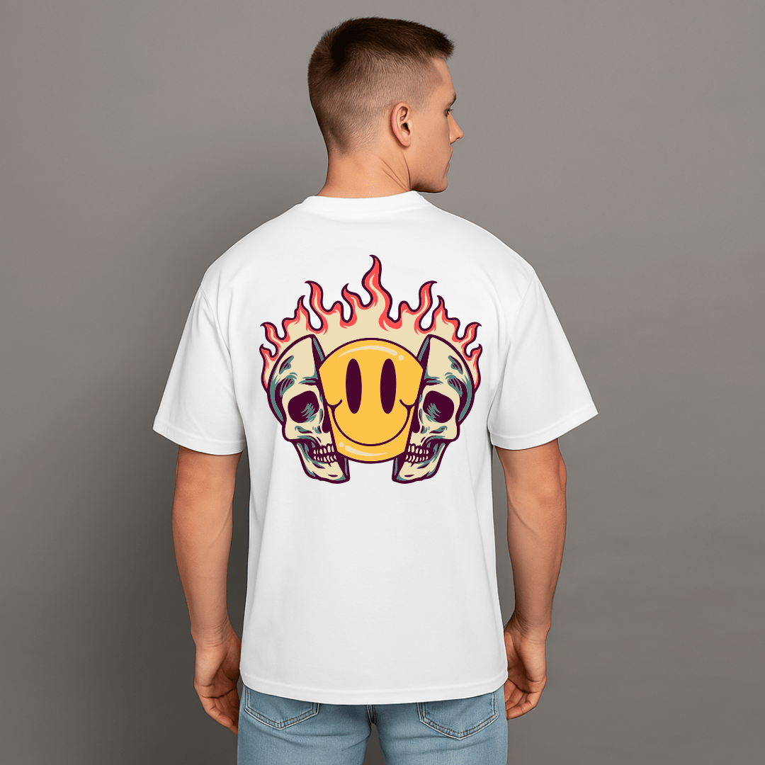 EA Men's Fire Emoji Oversized Tee