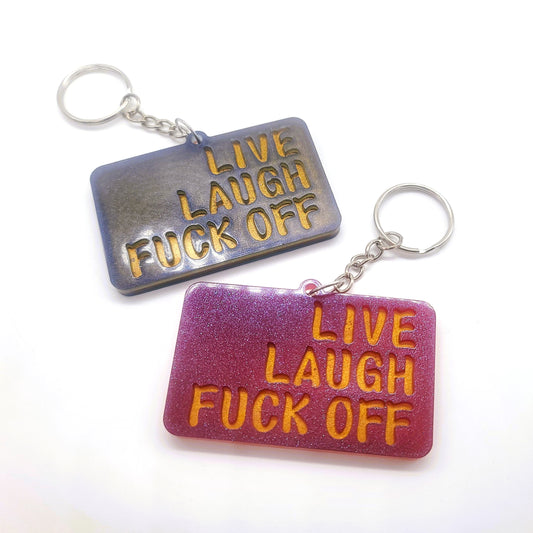 Funny Swear Word Sarcastic Key Chain
