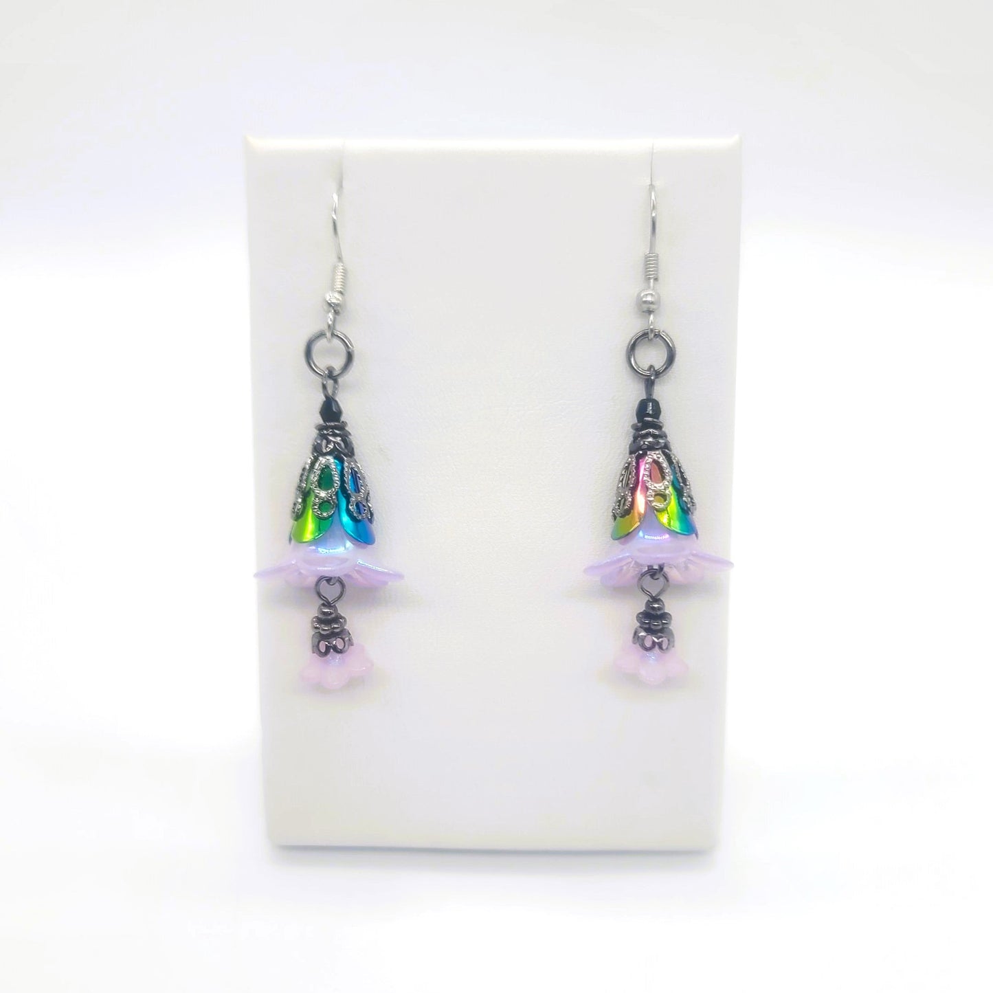 Fairy Flower Rainbow Earrings