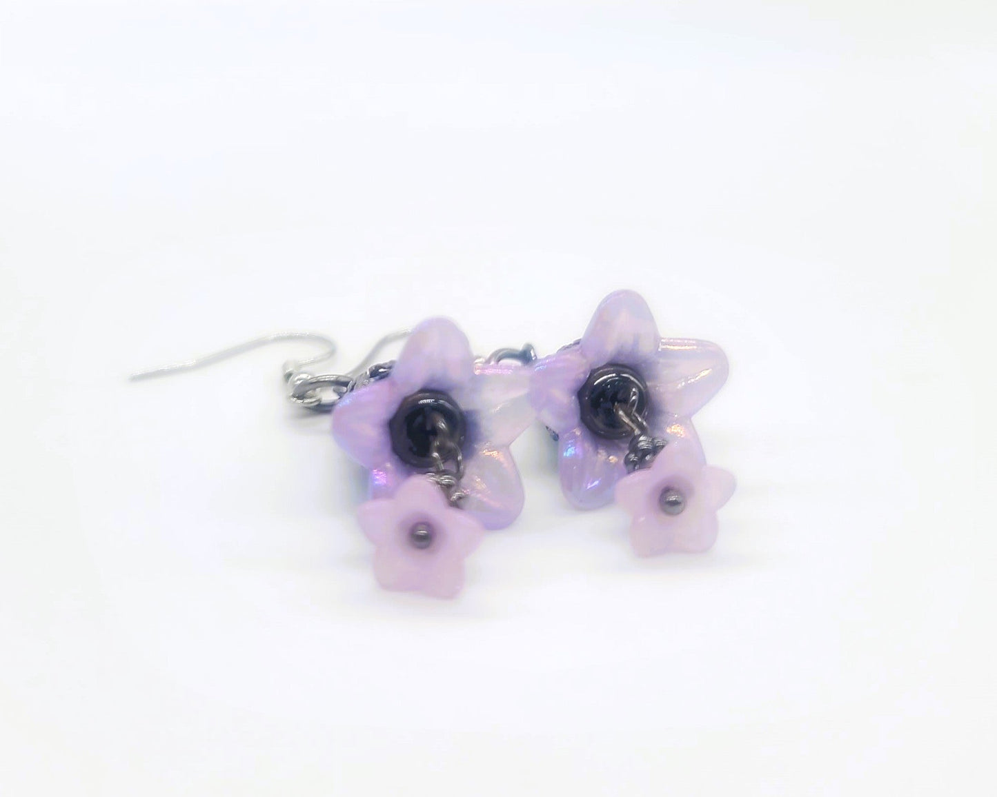 Fairy Flower Rainbow Earrings