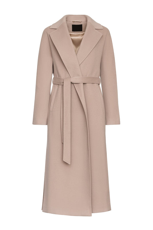 Cambridge Comfort Wraparound Wool Cashmere Coat