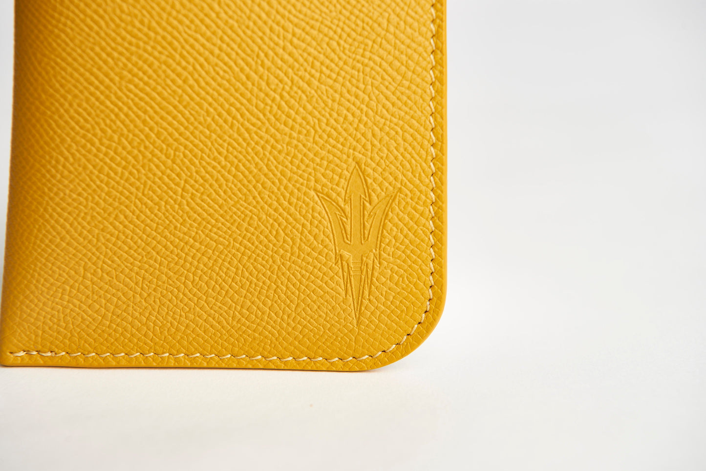 🟡 ASU Gold Epsom Leather Sunglass Case Holder