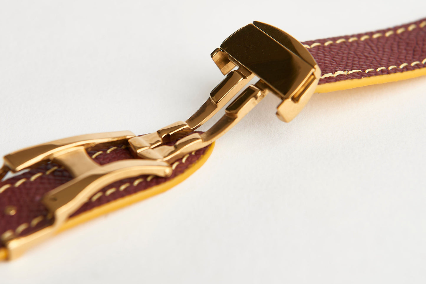 🔴 ASU Maroon Epsom Apple Watch Band (Women's Size)