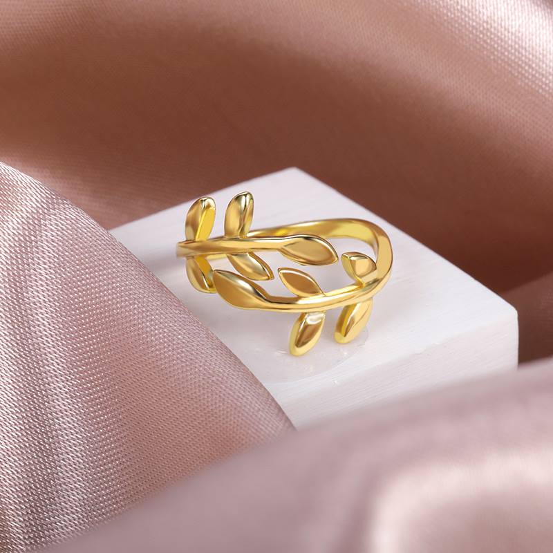 LEAF RING (ADJUSTABLE) - Concordia Style Boutique