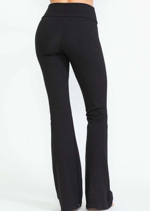 V-Waist Slimming Bootcut Pants Made in USA - Concordia Style Boutique