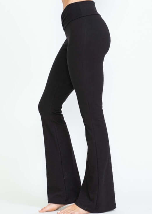 V-Waist Slimming Bootcut Pants Made in USA - Concordia Style Boutique