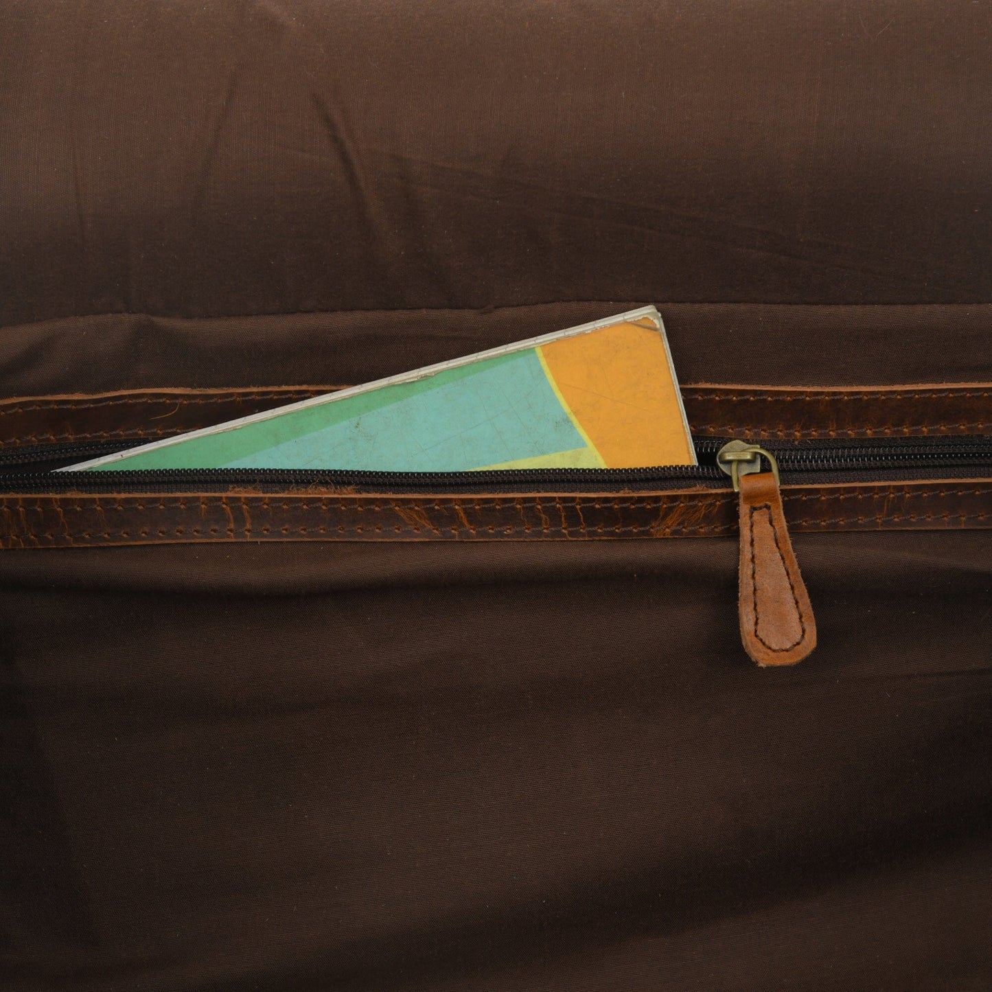 Leather Gym Travel Bag, Round - Concordia Style Boutique