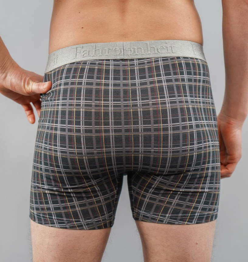 Newman Boxer Brief/ Green Plaid - Concordia Style Boutique