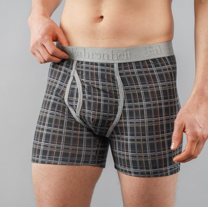 Newman Boxer Brief/ Green Plaid - Concordia Style Boutique