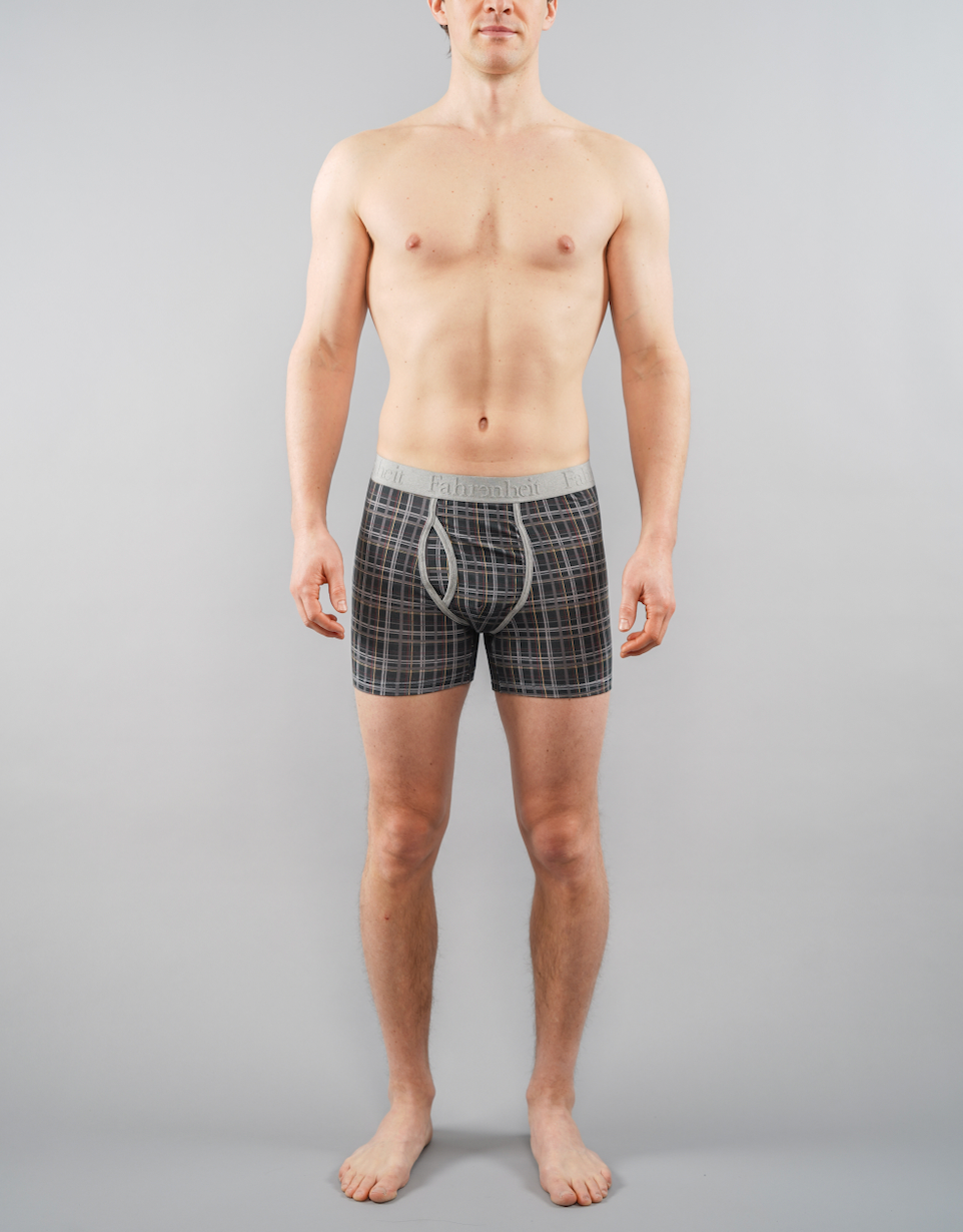 Newman Boxer Brief/ Green Plaid - Concordia Style Boutique