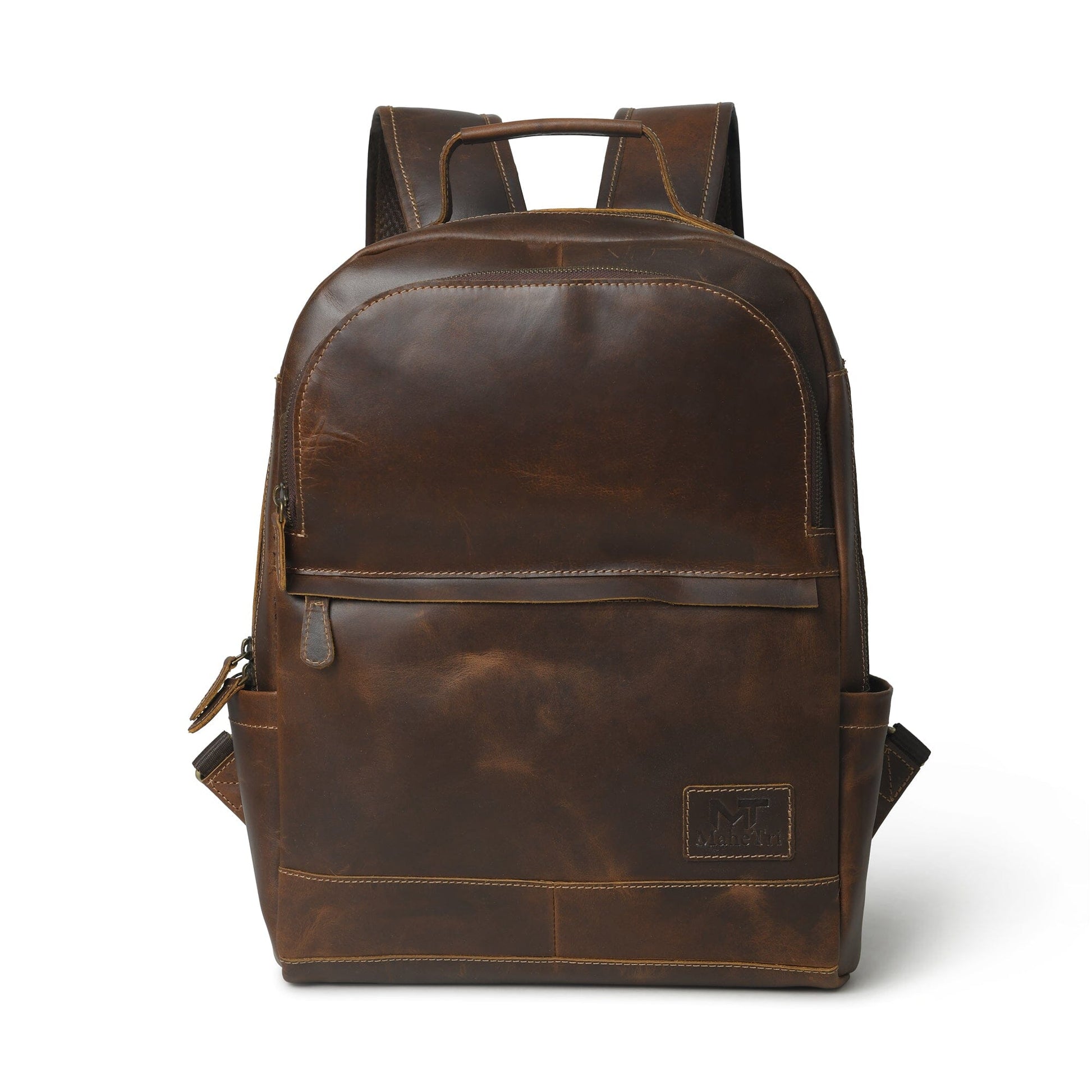 MaheTri Cambridge Unisex Buffalo Leather Backpack - Concordia Style Boutique