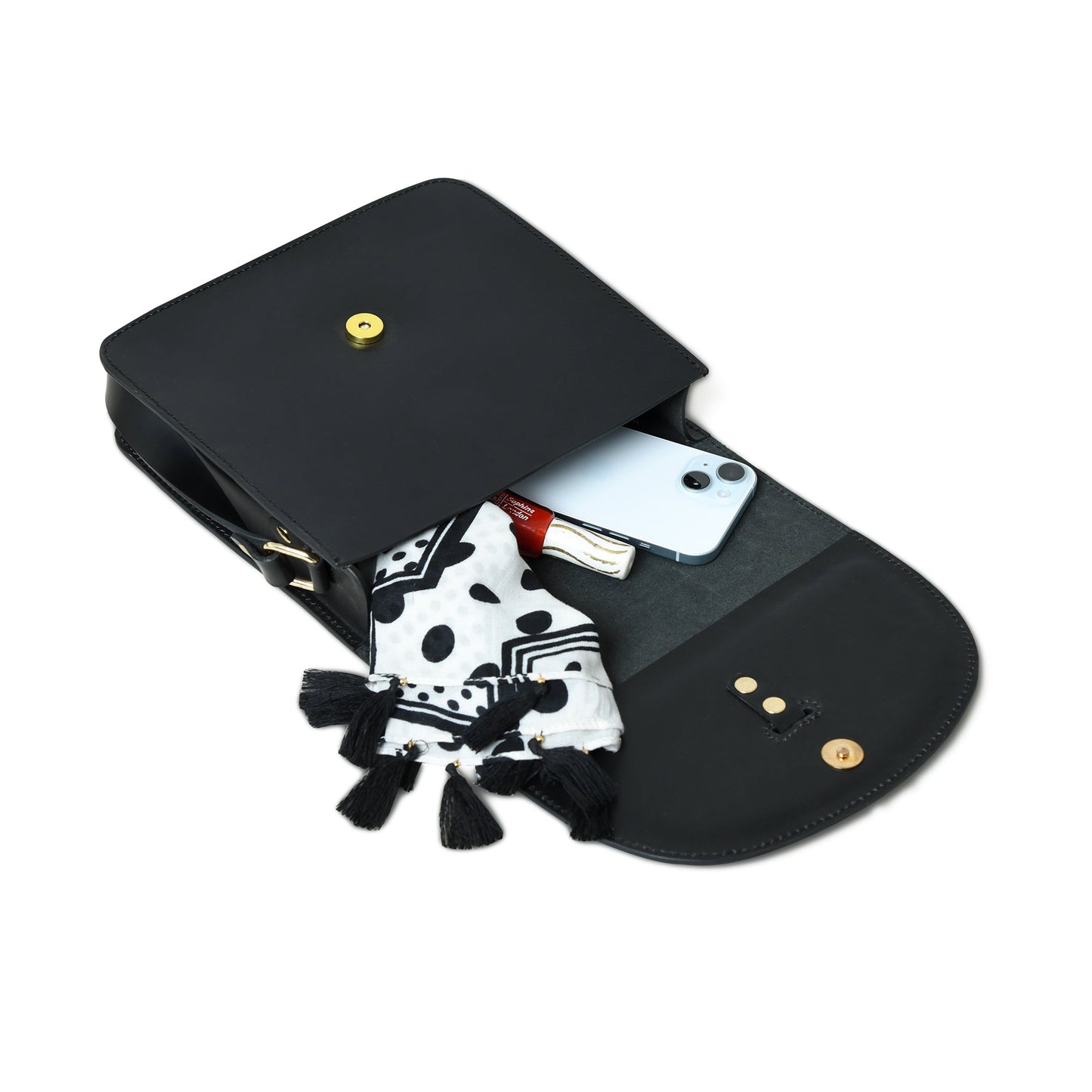 Black Elegance Crossbody Sling Bag - Concordia Style Boutique