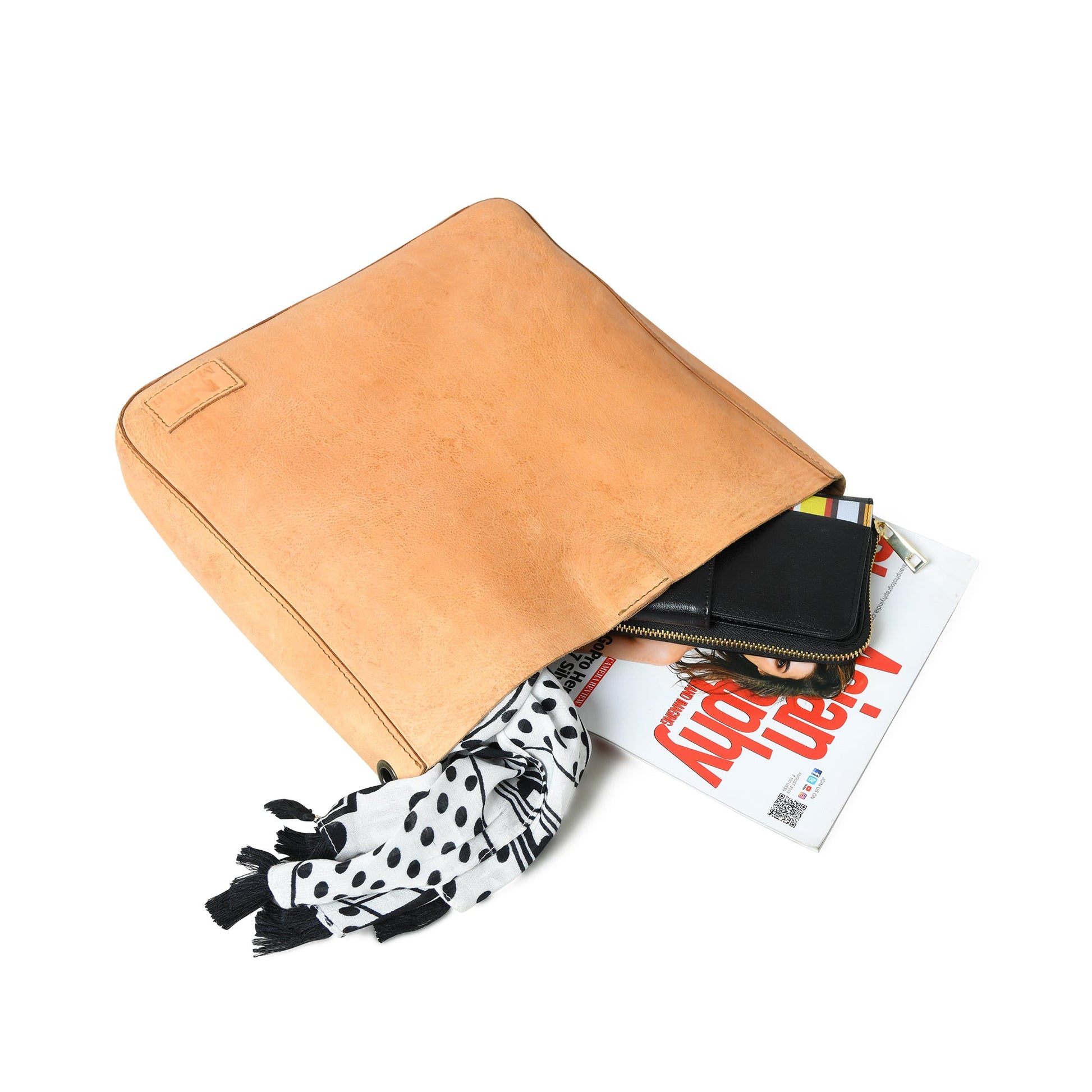 Serenity Everyday Crossbody Sling, Tan - Concordia Style Boutique