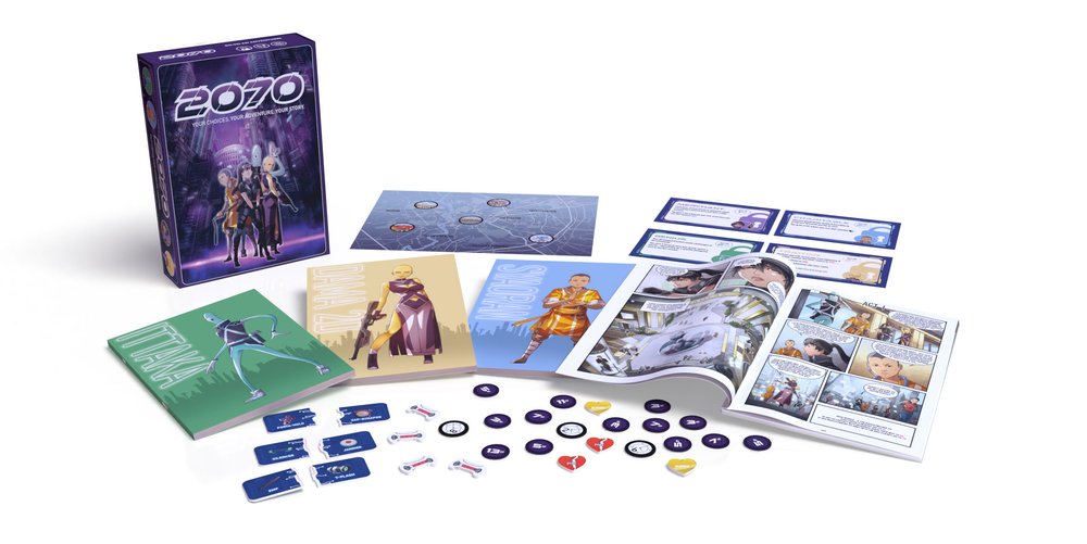 2070: A Graphic Novel Adventure Game - Concordia Style Boutique