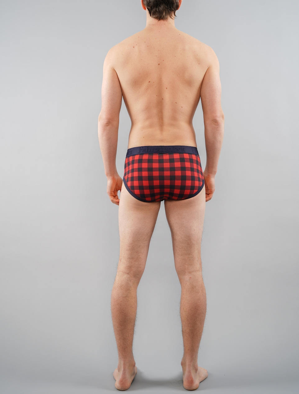 Wayne Brief/ Red Buffalo Check - Concordia Style Boutique