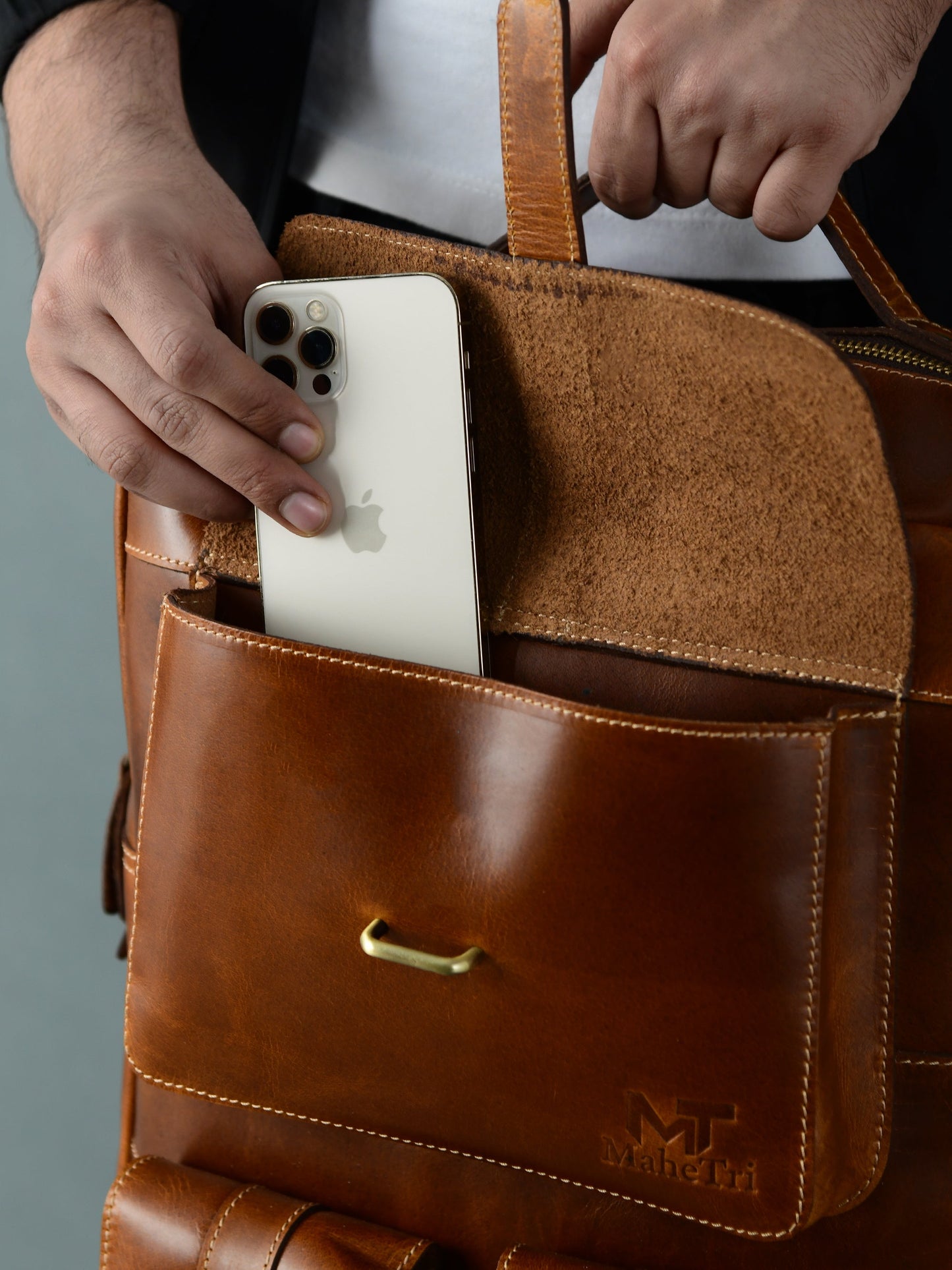 Tan Portland Laptop Backpack - Concordia Style Boutique