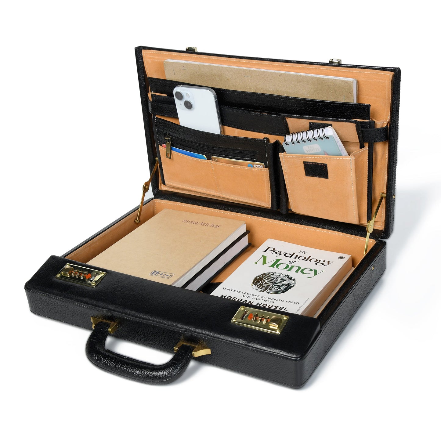 Black Office Suitcase Briefcase - Concordia Style Boutique