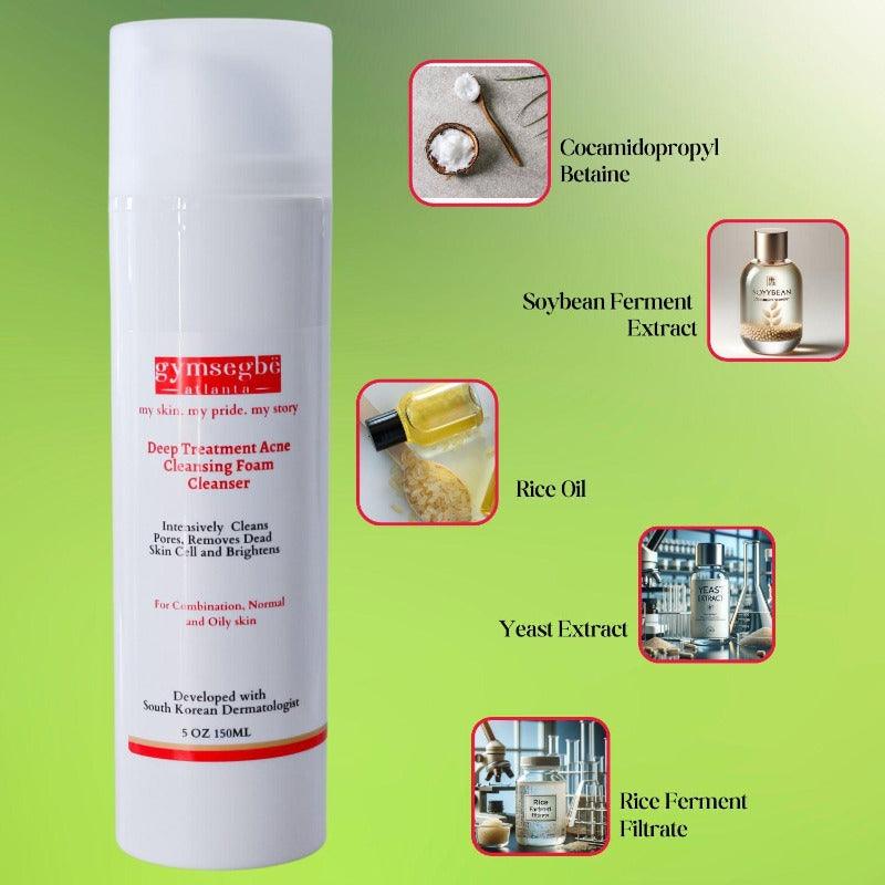 Deep Treatment Acne Cleansing Foam Cleanser - Concordia Style Boutique