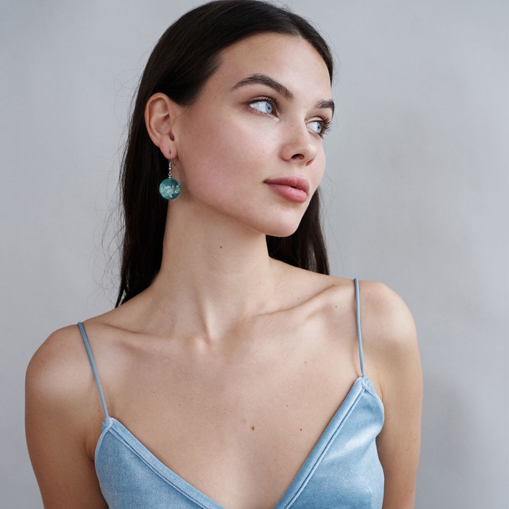 SKY GLOBE EARRINGS (PAIR) - Concordia Style Boutique