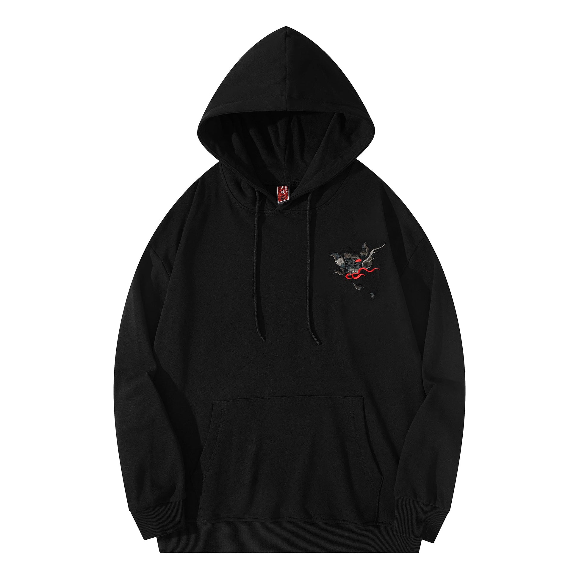 KH9229 Reindeer Embroidery Hoodie - Concordia Style Boutique