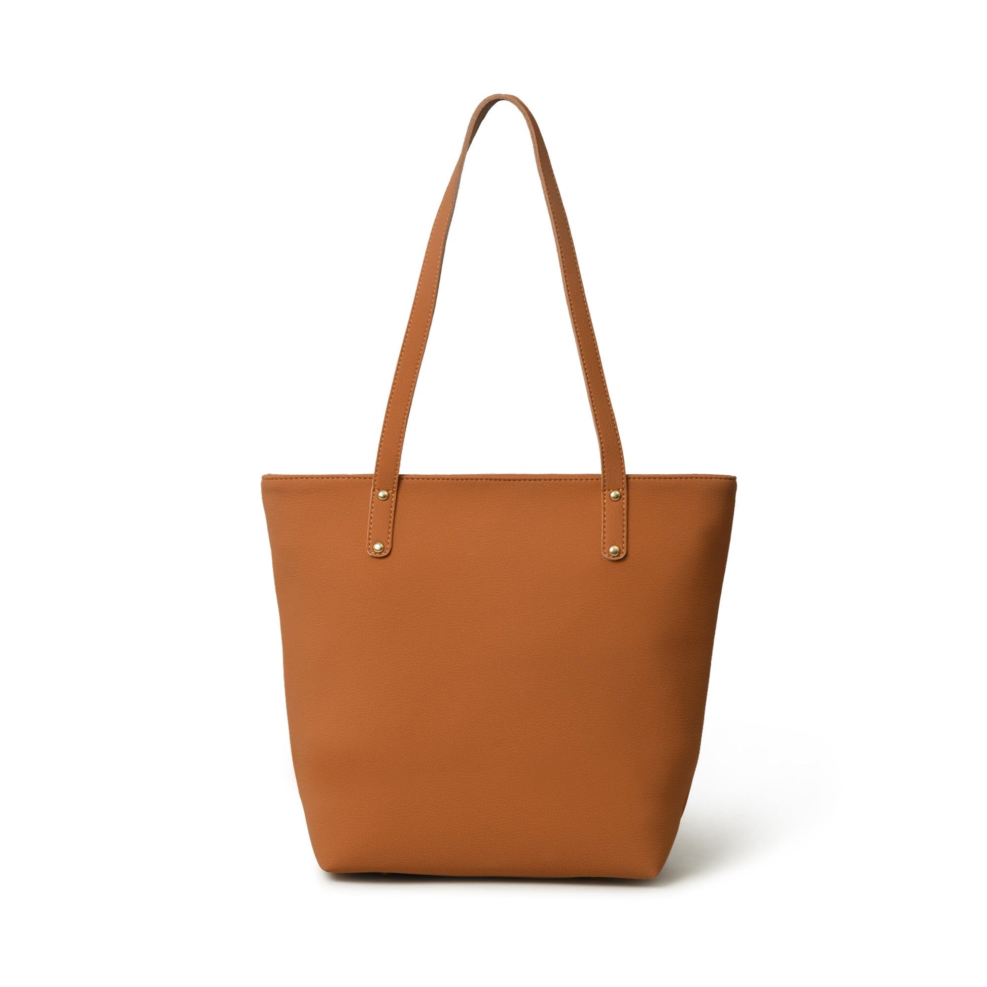Era Vegan Leather Tote - Tan Brown - Concordia Style Boutique