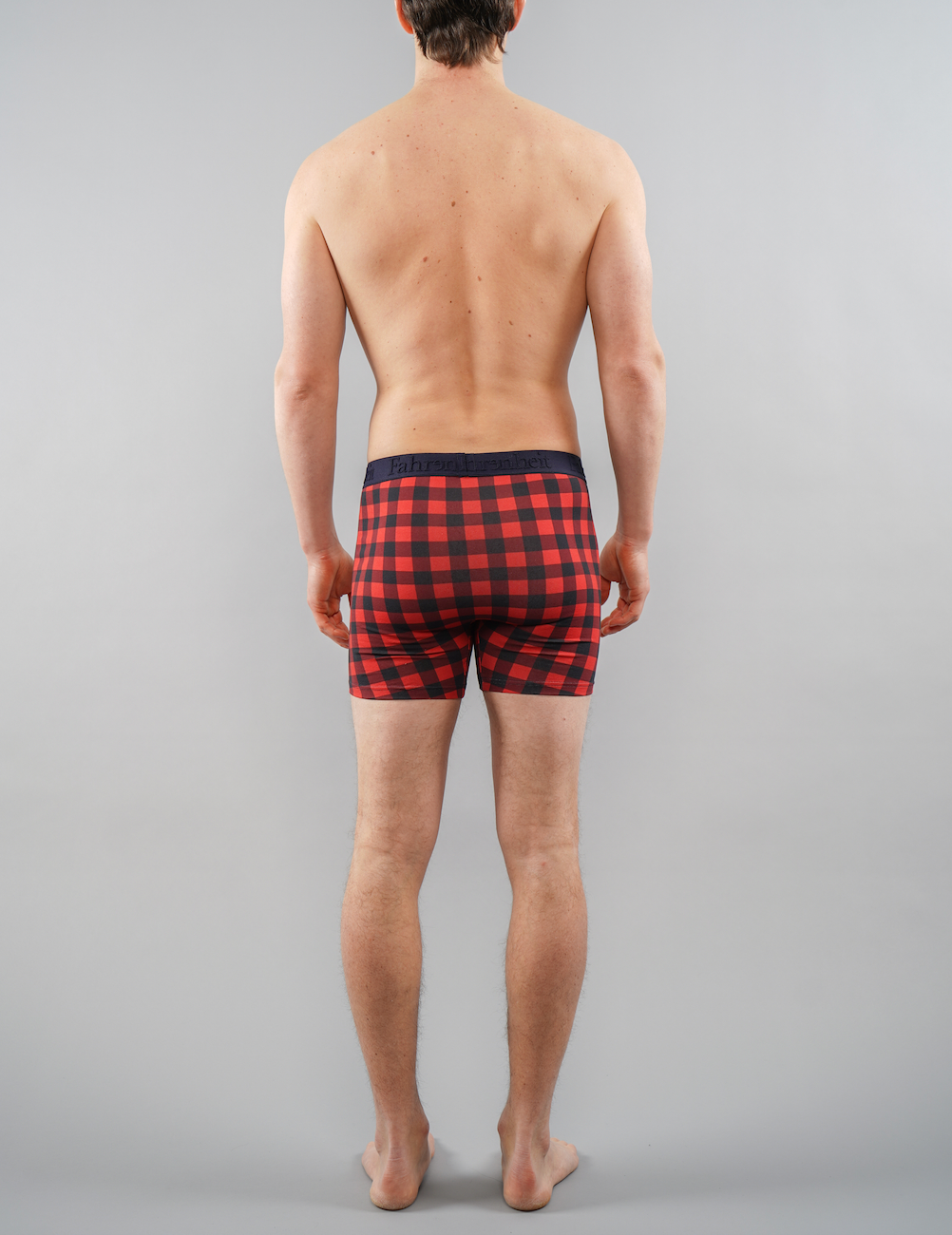 Newman Boxer Brief/ Red Buffalo Check - Concordia Style Boutique