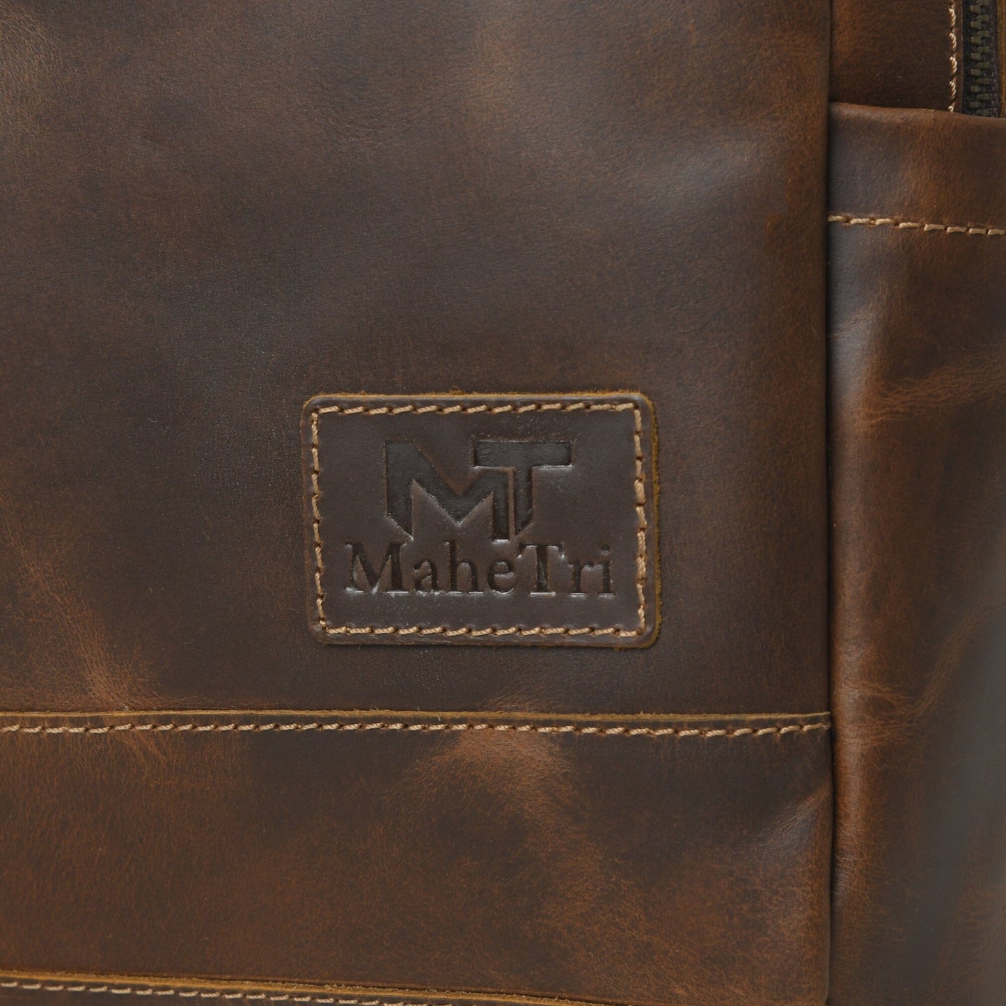 MaheTri Cambridge Unisex Buffalo Leather Backpack - Concordia Style Boutique