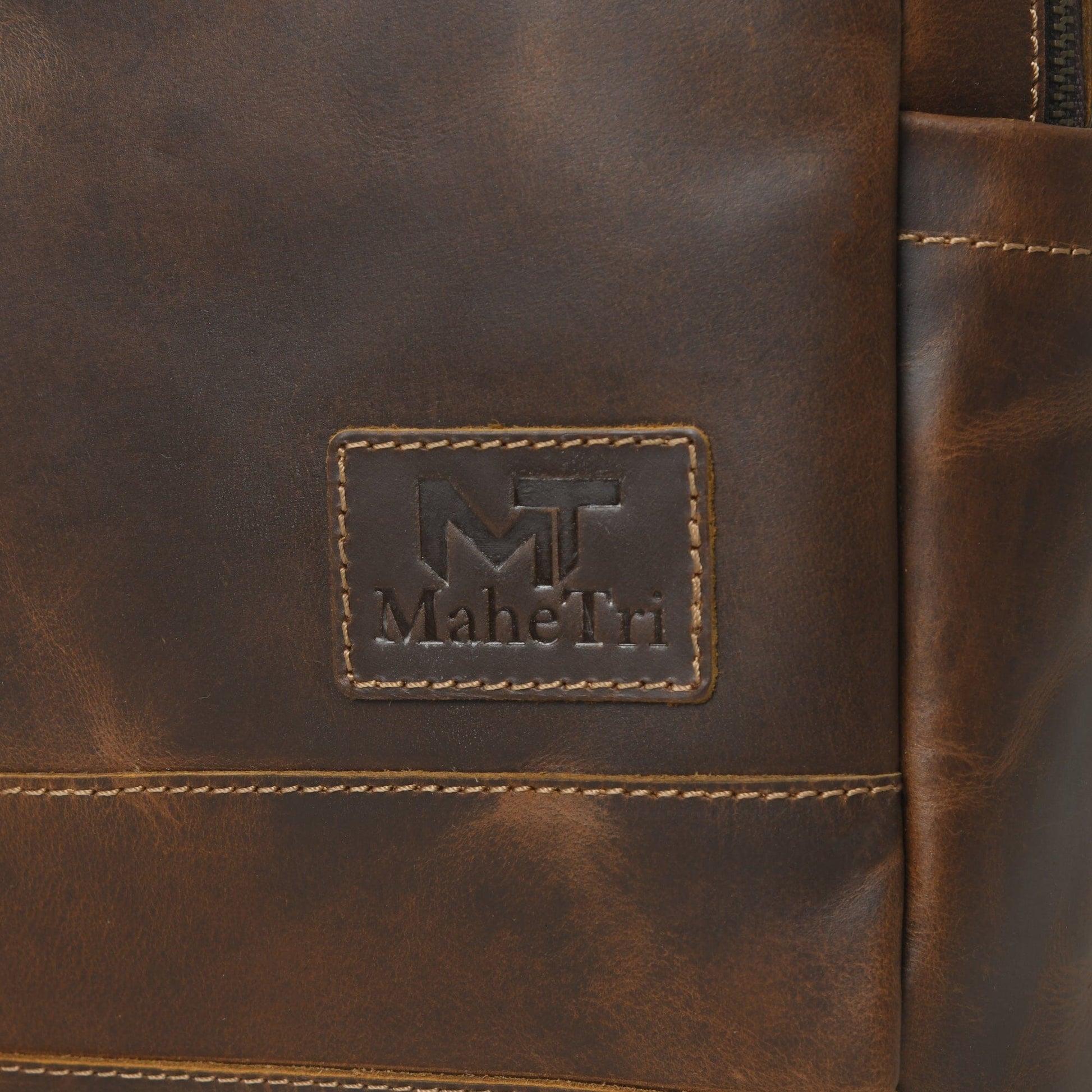 MaheTri Cambridge Unisex Buffalo Leather Backpack - Concordia Style Boutique