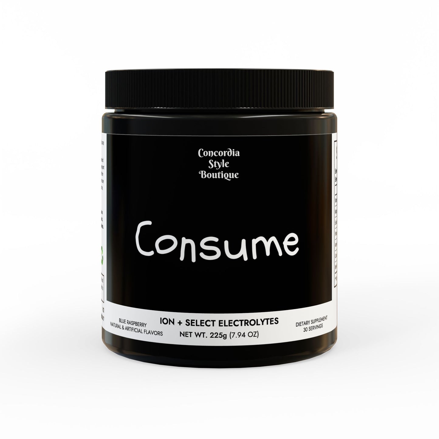 "Consume" - ION + Select Electrolyte Supplement (225g, 7.9oz) - Premium Food Supplements from Concordia Style Boutique - Just $29.87! Shop now at Concordia Style Boutique