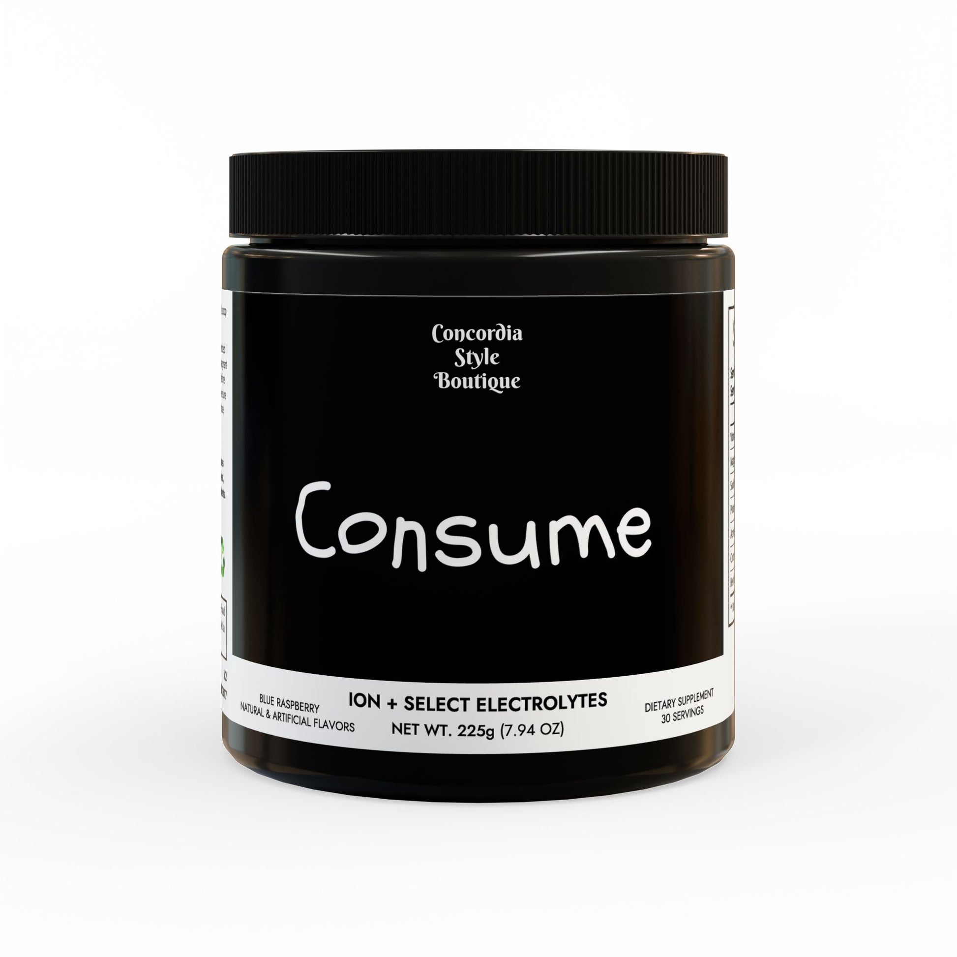 "Consume" - ION + Select Electrolyte Supplement (225g, 7.9oz) - Premium Food Supplements from Concordia Style Boutique - Just $29.87! Shop now at Concordia Style Boutique